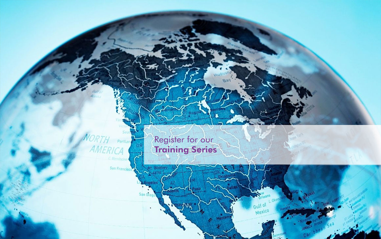 Register for our training series