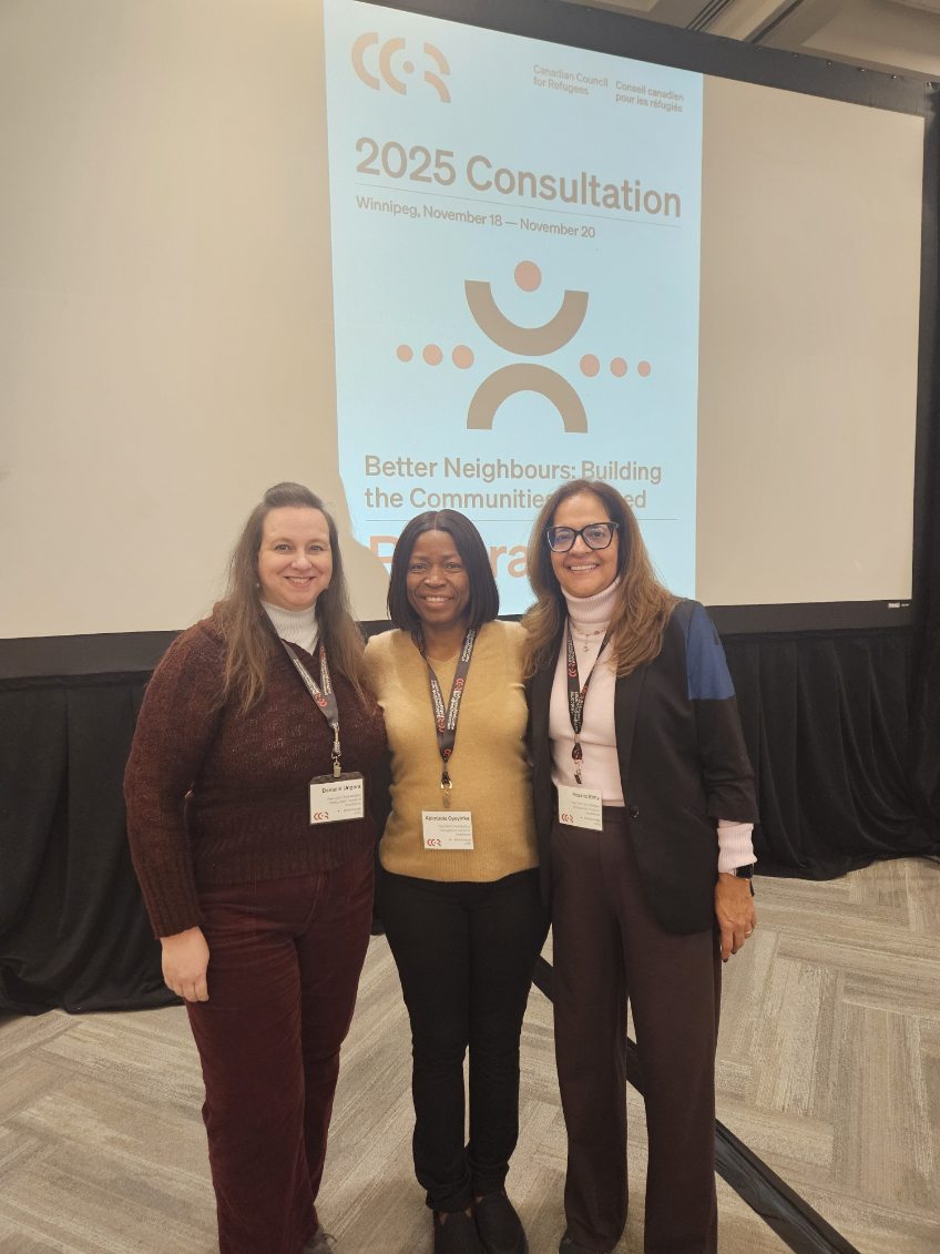 CCR consultation in Manitoba_Danielle, Abimbola, Rosario