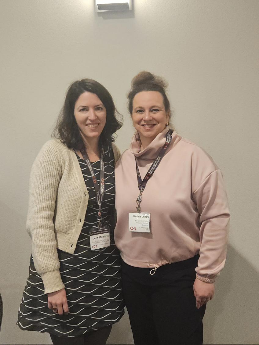 CCR consultation in Manitoba_Jennifer of Canada US Border Clinic and Danielle