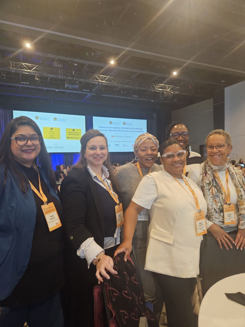 CWICE at P2P Halifax_Nadia, Danielle, Mandisa, Celistine, Abimbola, Fatima