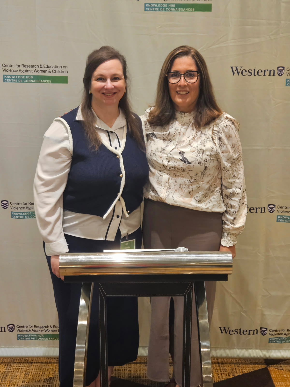 FIPV conference_Danielle and Maresa