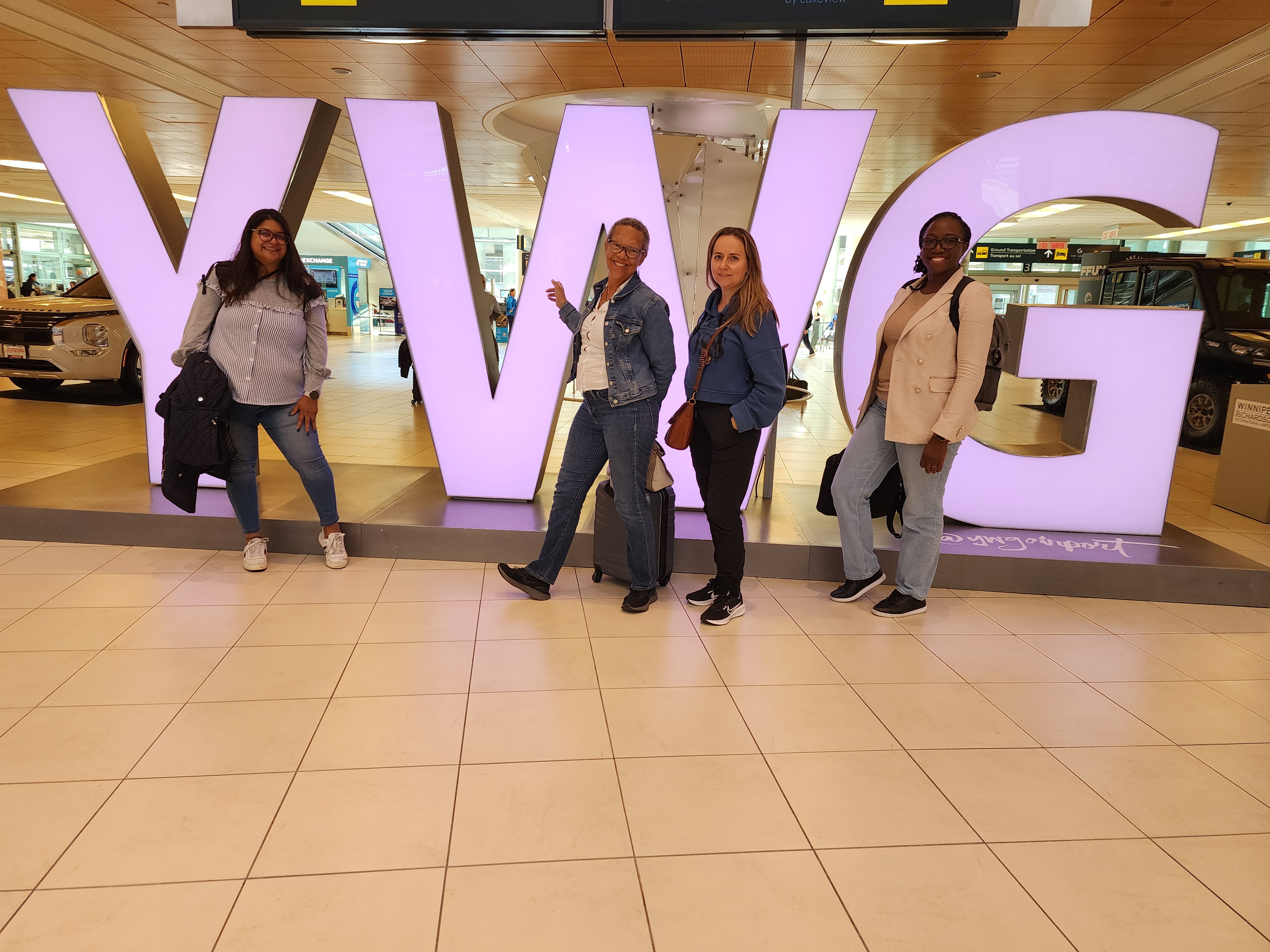 CWICE team arriving in Winnipeg