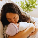 New mom and baby